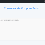 O aplicativo TranscreverVoz é uma solução avançada para quem busca transformar a fala em texto de forma rápida e eficiente