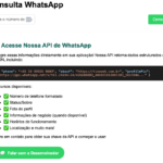 é uma solução poderosa para verificar a autenticidade e a disponibilidade de números no WhatsApp.
