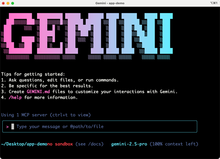 gemini CLI